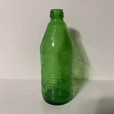 Vintage 7up The Uncola Bicentennial Liberty Bell Green Glass Bottle 1776-1976 • $5.99