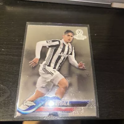 2017 Topps Chrome UEFA Champions League Paulo Dybala #88 Card • £2