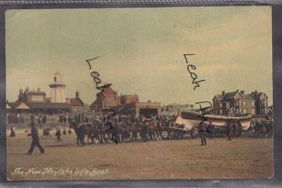 £4.99 • Buy Original Old Postcard The New Hoylake Lifeboat, Hoylake, Cheshire