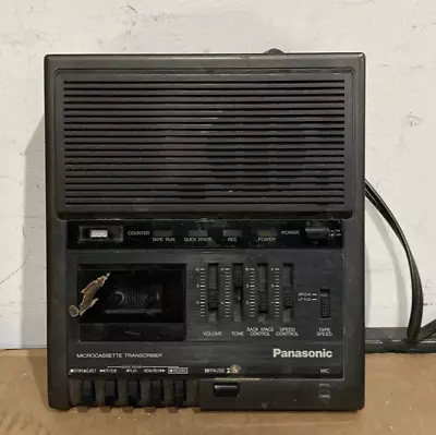 Panasonic RR-930 Microcassette Variable Speed Transcriber Dictation Machine • $49.99