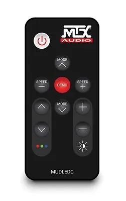 MTX MUDLEDC MUD65PL LED Remote Control For UTV ATV RGB 20-Color-Choice Speakers • $44.95