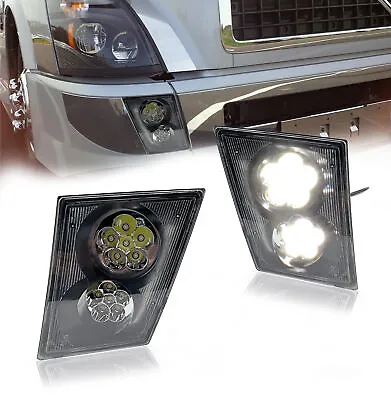 Volvo VNL/VN LED Fog Light Lamp With Daytime Running Pair For 2003-2017 Models • $94.99