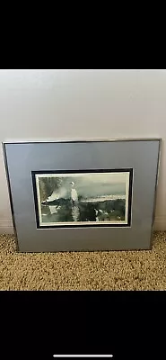 Morten Solberg Dark Waters - Framed - Double Signed - Lithograph - 202/1000 • $500