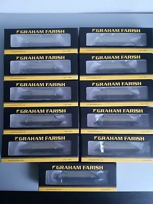 11x Graham Farish N Gauge JGA Bogie Hopper Wagons VTG (Weathered) Bundle  • £240