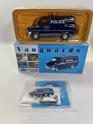 Corgi Vanguards Police Ford Transit MKI Van - Excellent In Box • $23.99