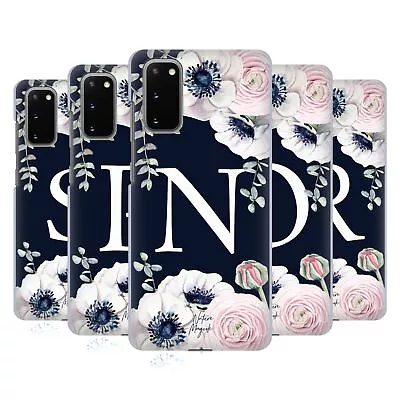 Nature Magick Floral Monogram Navy Flowers 2 Hard Back Case For Samsung Phones 1 • £17.95