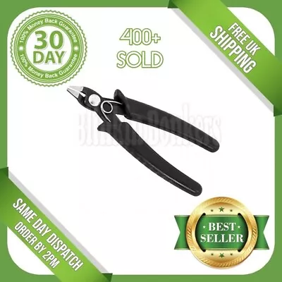 £3.89 • Buy Side Cutter Plier Precision Wire Snip 127mm Flush Mini Steel Cable Clipper Craft