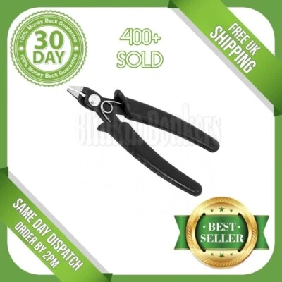 £3.89 • Buy Side Cutter Plier Precision Wire Snip 127mm Flush Mini Steel Cable Clipper Craft
