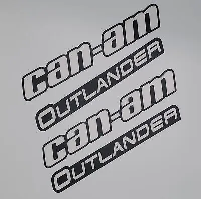 Can-Am Mudguard Decal Kit For Outlander (White) 704903498 • $47.99