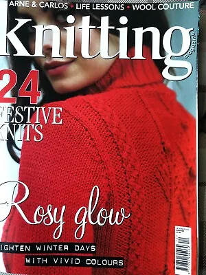 £2.50 • Buy Knitting Magazine Issue 188 24 Christmas Knits Arne & Carlos Sweater, Robin Baby