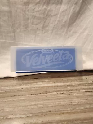 Vintage Kraft Velveeta Cheese Storage Holder Blue Base- Made In USA  • $14