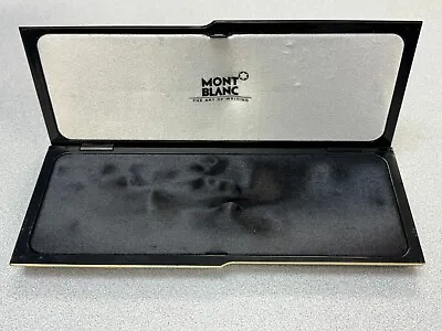 Montblanc Clamshell Box Plastic Case Pen Pencil Set - Made In Holland (Box Only) • $29