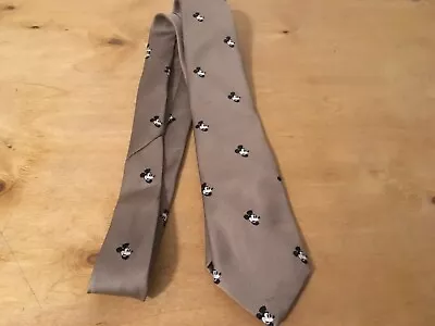 Vintage Mickey Mouse By Cervantes  Men's Polyester Tie 57” Long • $8