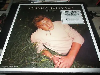 New Set Collector 5 LP Vinyl   Johnny Hallyday: Origins   + Poster • $68.88