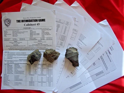 £69.99 • Buy BATMAN BEGINS Bat Cave Rock Original Screen Used MOVIE FILM PROP Christian Bale