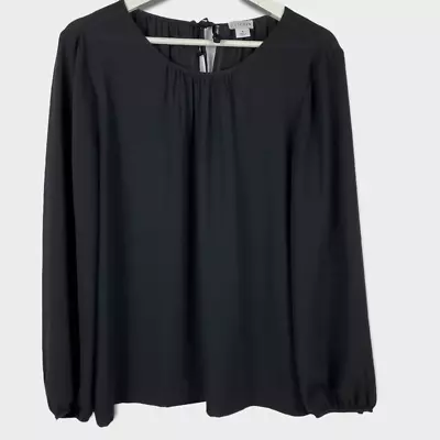 J By J. Crew Long-sleeve Key-Hole Back Top • $22