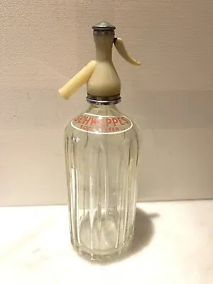 Vintage Schweppes Soda Water Syphon Bottle • $14.99