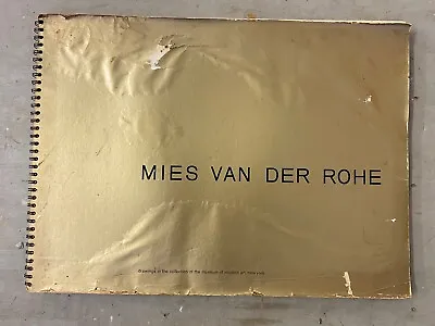 Mies Van Der Rohe Drawings In The Collection Of The Museum Of Modern Art • $225