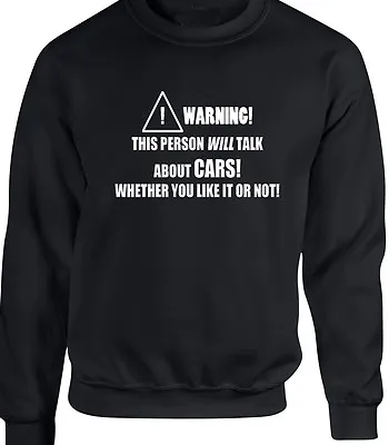 Cars Mens Sweatshirt - Funny Hobby Statement Car Mechanic Petrolhead Garage Race • £17.95