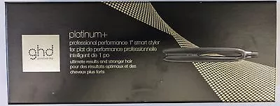 Ghd Platinum+ Styler 1  Flat Iron Hair Straightener - Black • $139.50