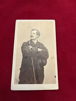 Rare Orig Civil War Era Cdv Washington H Donaidson America's Hot Air Daredevil • $1.25