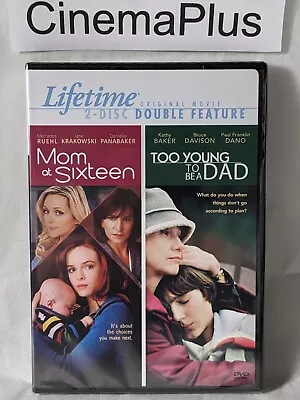 Lifetime: Mom At Sixteen / Too Young To Be A Dad 2-Disc DVD • $31.49