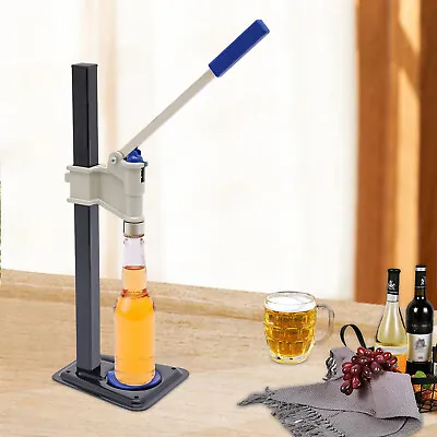 Beer Bottle Capper Super Auto Lever Bench Bottle Capping For Homebrew Soft Drink • $34.20