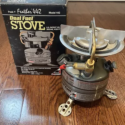 Coleman Exponent Multi Fuel Stove Feather 442 Stove • $49