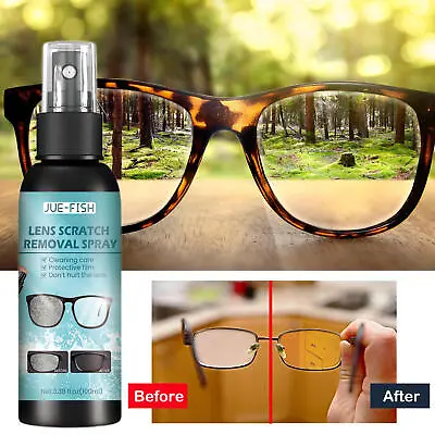 Lens Scratch Removal Spray Eyeglass Windshield Glass Repair Liquid  • $9.86