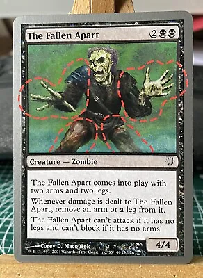 THE FALLEN APART - MtG Unhinged - Common - MINT • £1