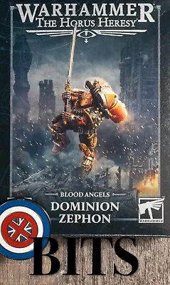 Warhammer Horus Heresy 40K Blood Angel DOMINION ZEPHON Bit Bits Sanguinary Death • $2.75