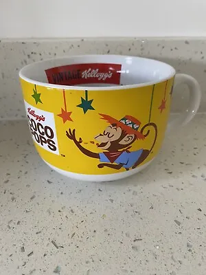 Kelloggs Coco Pops Jumbo Breakfast Cereal Bowl Mug With Handle Monkey 2018 • £6.95