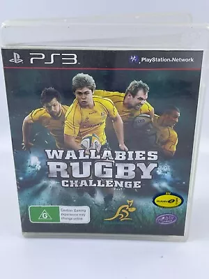 Wallabies Rugby Challenge - Sony PlayStation 3 Game PS3  (Free Post) + Manual • $9.90