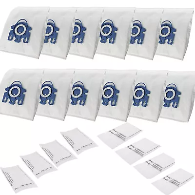 £10.49 • Buy For Miele GN Hyclean 3D Efficiency Vacuum Hoover Cleaner Dust Bags & Filters
