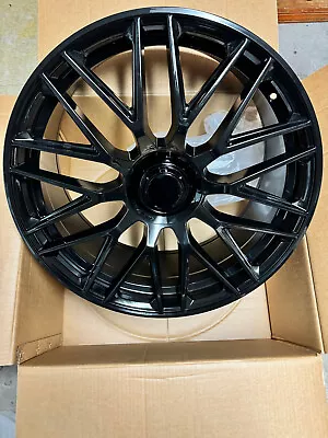 Set Of 4 18x8.5/9.5  Gloss Black Mercedes Benz AMG Wheels Rims C43 C63 C300 C400 • $995