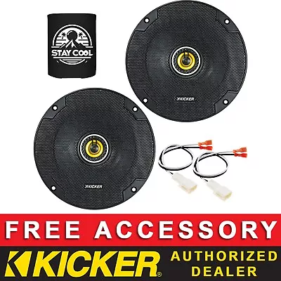 Kicker Csc44 6.5  Oem Speaker Replacement Kit For Mitsubishi Mirage 2014-2019 • $89.99