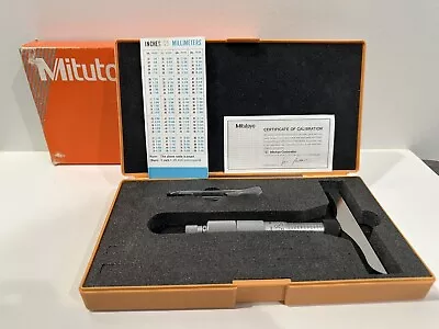 MITUTOYO Micrometer 129-148 Made In Japan • $115