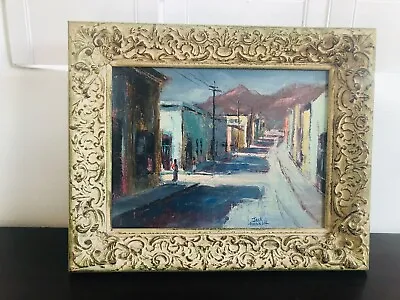 Jack Hannah Original Oil Painting  -   Mexican Street  - Walt Disney Americana • $599.99