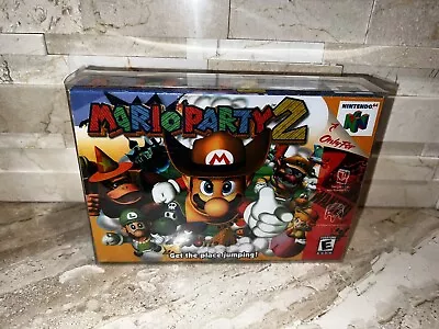 Mario Party 2 (Nintendo 64 2000) Empty Box Only REPRODUCTION • $20