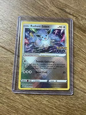 Pokémon TCG Radiant Eevee Sword & Shield SWSH230 Holo Promo Promo • £0.99