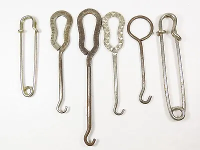 Vintage Shoe Button Hooks Pins Lot C4259 • $9.55