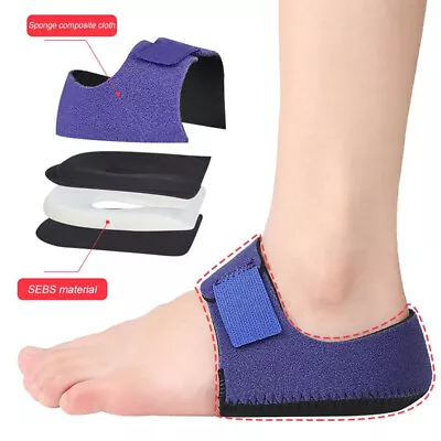 Heel Cups Heel Support Spur Protector Pad Foot Pain Relief Cushion For Men Women • $13.95