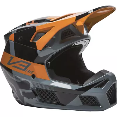 NEW Fox V3 RS Riet Black/Gold MIPS Dirt Bike Helmet • $499