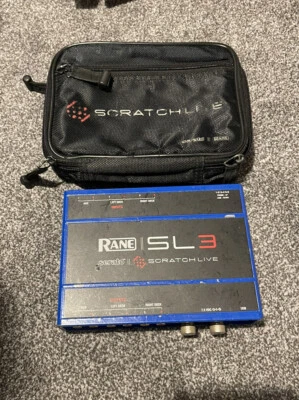 £150 • Buy Rane SL3 Serato DVS Timecode Box
