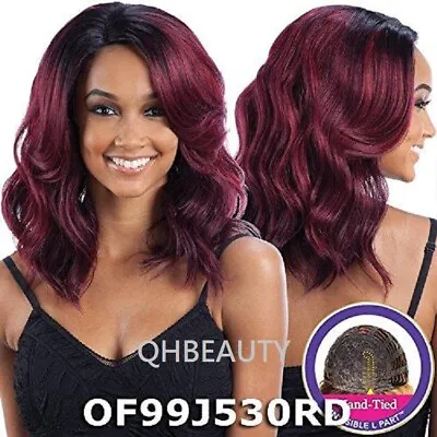 FreeTress Synthetic Equal Invisible L Part Natural Look Wavy Hair Wig – Eternity • £34.93