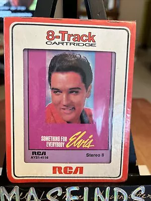 Elvis Presley-Something For Everyone  - Factory Sealed 8 Track Tape-Vintage RCA • $9.99