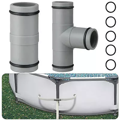 £8.65 • Buy 32MM Swimming Pool Filter Pump Pipe Joint Swimming Pool Hose Connector Adapter