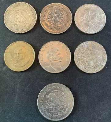 Mixed Lot Of Mexican Coins Incl Silver • $14.44