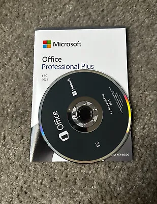 Office Professional Plus 2021 Disc Version 1 PC Sealed NEW • $74.98