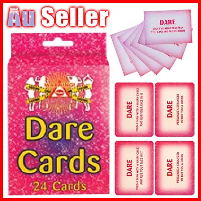 24 Pk Dare Cards Hens Night Fun Hen New Party Game Wedding Girls Bachelorette • $6.95